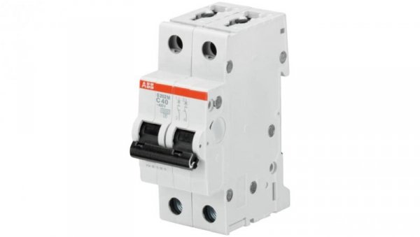 Wyłącznik nadprądowy 2P C 3A 10kA AC S202M-C3 2CDS272001R0034
