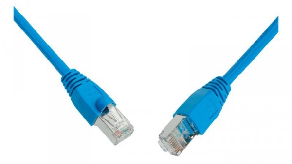 Patchcord CAT6 SFTP PVC 7m niebieski snag-proof C6-315BU-7MB
