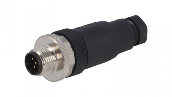 Złącze okrągłe M12 męskie proste nieekranowane 5pin 60V PG7 T4111001051-000