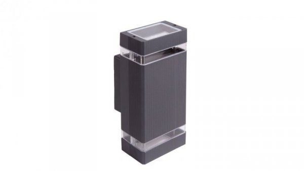 Oprawa elewacyjna OE-3S 2xGU10 100x110x240 ANTRACYT IP54 EC79035