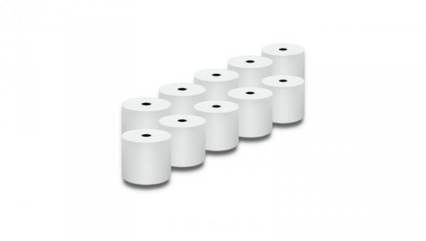 Qoltec Rolka termiczna 57 x 40 55g/m2 10szt. BPA free