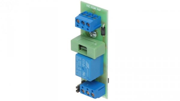 Moduł konfigurowalnego przekaźnika przełącznego 10-16VDC 10A(max), 30VDC/50VAC (max) NO/NC PK1-12-PST