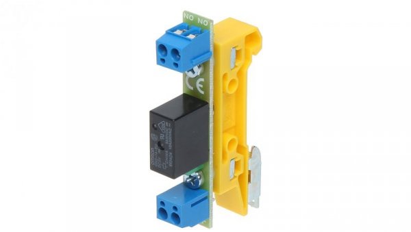 Moduł przekaźnikowy zwierny 5-9VDC 5A(max), 30VDC/50VAC (max) wyjście NO na szynę DIN PK1-5-ZD