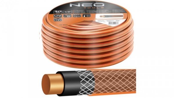 Wąż ogrodowy 1/2cala x 30m 4-warstwowy NEO ECONOMIC 15-801