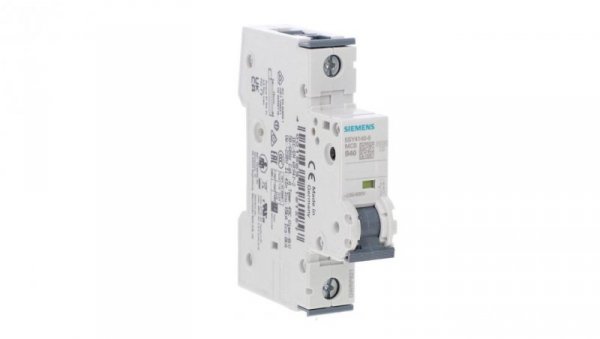 Wyłącznik nadprądowy 1P B 40A 10kA 230V SENTRON 5SY4140-6