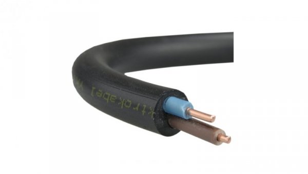 Kabel prądowy YKY 0,6/1kV 2x1,5 drut do ziemi Elektrokabel /25m/