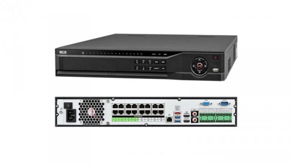 Rejestrator IP 32-kanałowy 16 Mpix BCS-NVR3204-4K-P-Ai