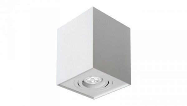 CHLOE GU10 NATYNKOWA GU10 250V IP20 97x97x125mm BIAŁY kwadrat. ruchoma
