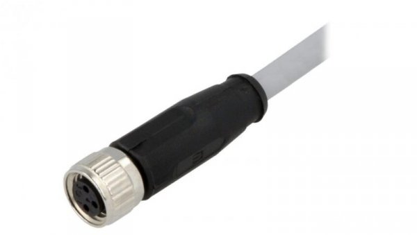 Złącze M8 żeńskie proste 10m 3pin 21348100380100