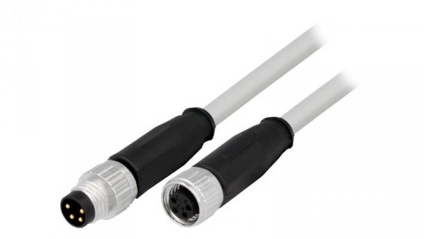Złącze M8 męsko-żeńskie proste 2m 4pin 21348081481020