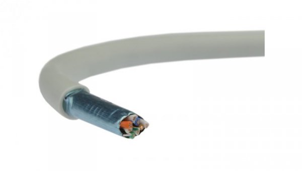 Kabel FTP kat.5e F/UTP 4x2x0,48 linka szara Alantec /305m/