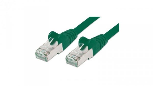 Patch Cord Kat5e FTP RJ45 20m Zielony 100 Miedź Intellinet