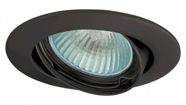 Oczko 50W/12V MR16 IP20 okrągłe ruchome aluminiowe matowy czarny AXL 5515-MB GXPL065