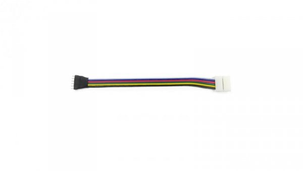 Złączka do taśmy led RGB+CCT t+k 6-pin łączy taśmę RGB+CCT 12mm z kontrolerem