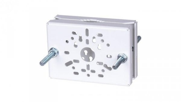 Uchwyt słupowy do kamer 170x120mm biały