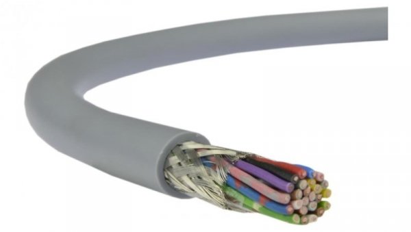 Przewód sterowniczy w ekranie LIYCY 300/300V 25x0,25 szary linka Technokabel /500m/