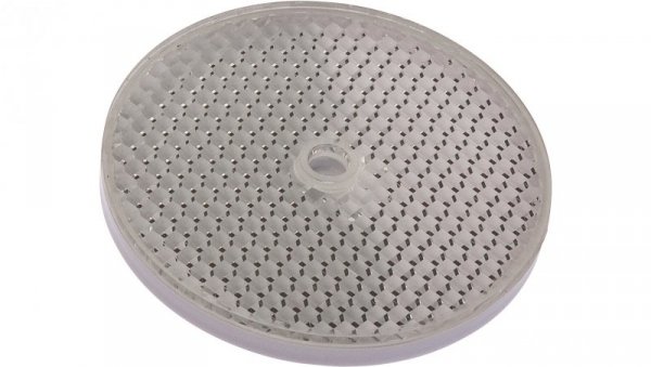 Akcesoria optyczne, odbłyśnik, Ø82mm 8,5 wysokości, otwór na śrubę, 1xØ4,6mm, IP67, PMMA+PMMA, polaryzowany, AO000006