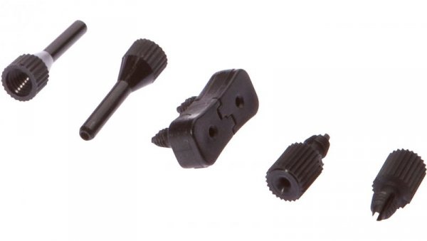 Akcesoria światłowodowe, adapter, bariera, czujnik rozproszenia światła, Ø1,1mm, Duplex, plastik, AL000016