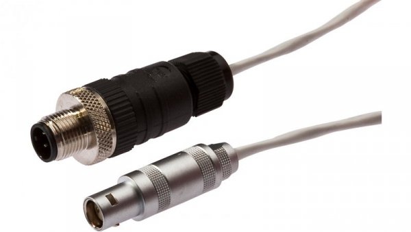 Kabel połączeniowy, 10 m, żeński (gniazdo) 2-pinowy prosty, M12 męski (złącze) prosty, VKA06F41