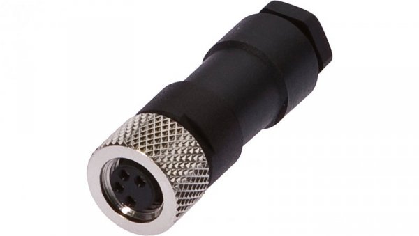 Gniazdo kablowe, proste, do samodzielnego montażu Złącze lutownicze, Ø3,5-5mm, 4A, 30V, VK003075