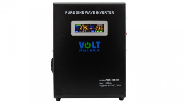 Zasilacz awaryjny przetwornica SINUS PRO W 12/230V 700W/1000VA 20A