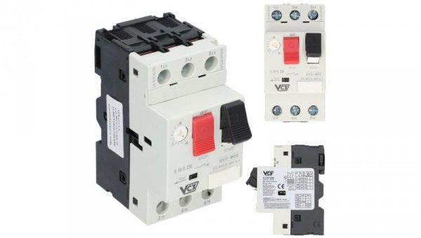 Wyłącznik silnikowy 0,16-0,25A 3P 6kV 230/400V GV-2 VCX