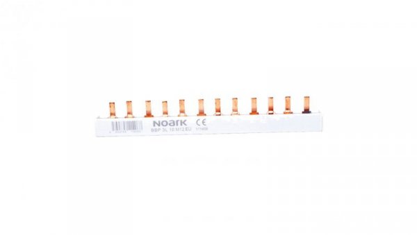 Szyna łączeniowa trzpieniowa 1-fazowa 12mm2 12 modułów NOARK