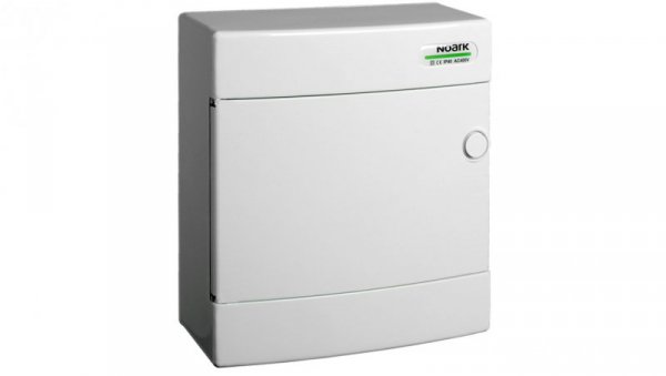 Obudowa instalacyjna PNS skrzynka natynkowa 1x8 modułów 215x236x112mm plastikowa biała IP40 NOARK