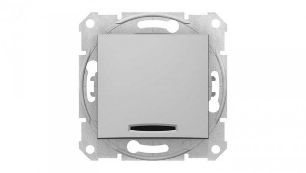 Sedna Łącznik schodowy 10A IP20 aluminium SDN1500260