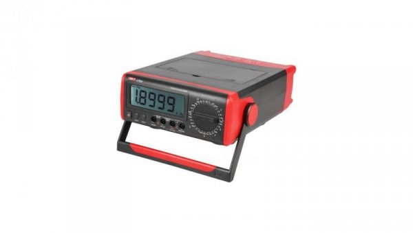 Miernik cyfrowy uniw. Uni-T 1000V AC/DC 10A AC/DC 200MOhm 200uF 200kHz temperatura, hFE, buzzer, True RMS UT-802 laboratoryjny