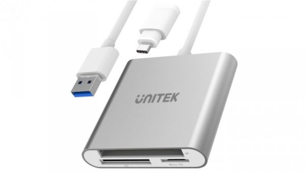 UNITEK Czytnik kart pamięci SD / MicroSD na USB 3.0 A (wtyk)