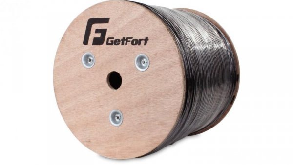 Kabel skrętka kat. 6 U UTP UV, żelowany, 500m (GF-6UTP-E-UVG-500) GETFORT