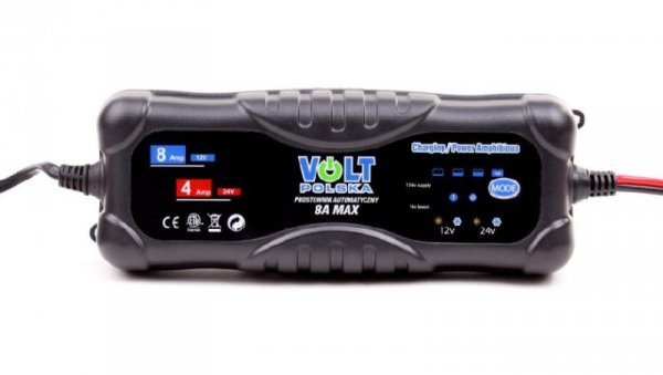 Prostownik automatyczny 8A 12V/24V (6PRO122408) VOLT POLSKA