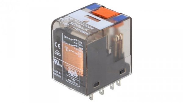 Przekaźnik elektromagnetyczny DPDT 24VDC 12A 250VAC 4-1419111-2