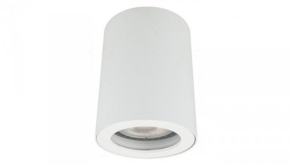 Tuba natynkowa klasyczna na GU10 Faro biała do łazienki IP65 LP-6510/1SM WH Light Prestige