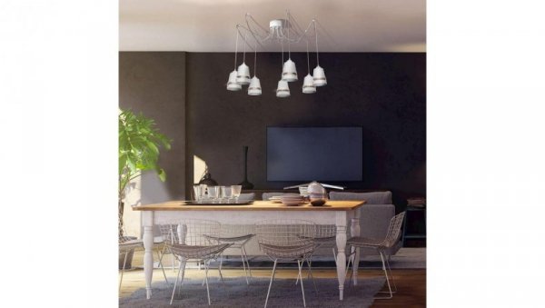 Lampa Wisząca APOLLO WHITE 5xE27 MLP775 Milagro