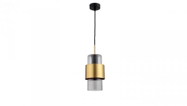 Lampa wisząca Miele dymna długa LP-866/1P L SM/GD Light Prestige