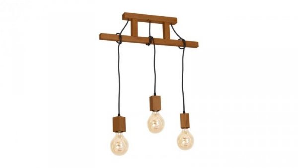 Lampa Wisząca JACK 3xE27 Dąb MLP4357 Milagro