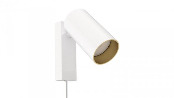 Kinkiet z przewodem MONO I WHITE/GOLD 7773 Nowodvorski Lighting