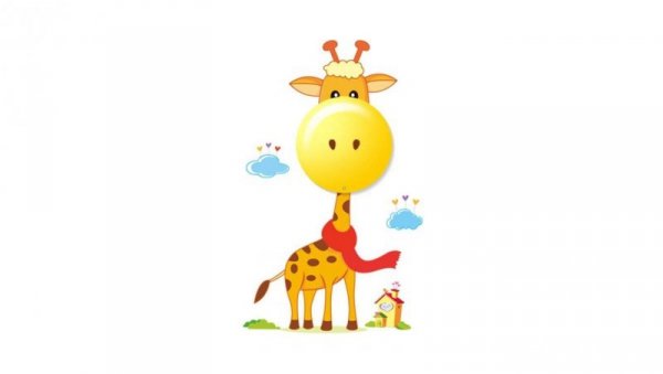LAMPKA DZIECIĘCA GIRAFFE 0,6W LED ML114 Milagro