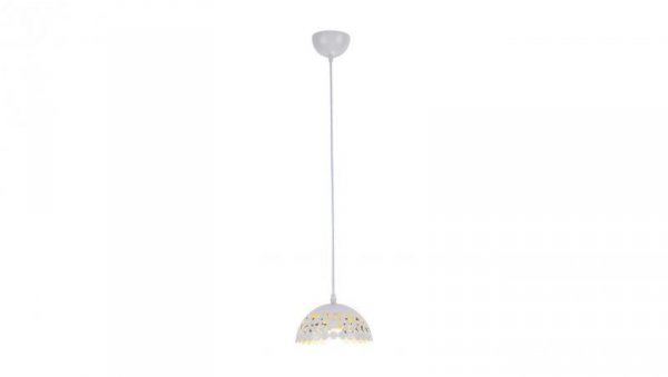 Lampa wisząca LISA WHITE 1xE27 18cm ML6138 Milagro
