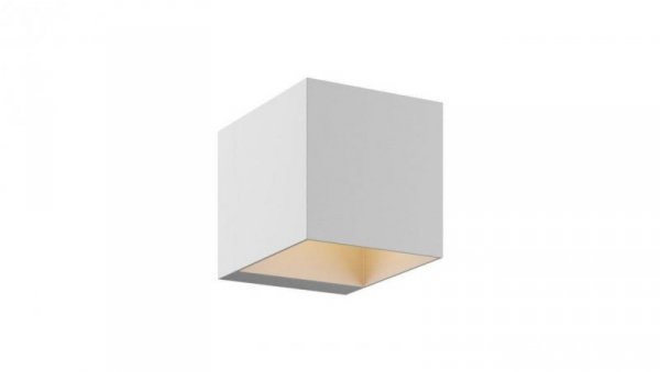 Kinkiet ścienny ALASKA w formie białej kostki z gwintem G9 LP-104/1W WH Light Prestige