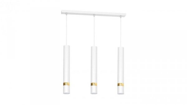 Lampa wisząca JOKER WHITE/GOLD 3xGU10 MLP6082 Milagro