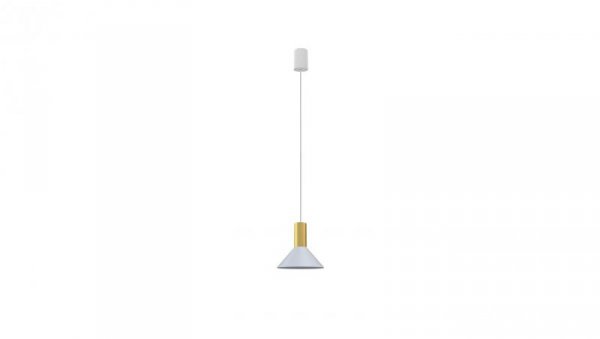 Lampa wisząca HERMANOS A WHITE/SOLID BRASS 8040 Nowodvorski Lighting