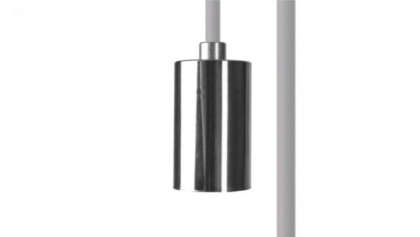 Przewód z oprawką 150cm CAMELEON CABLE E27 1,5 M WHITE/CHROME 8650 Nowodvorski