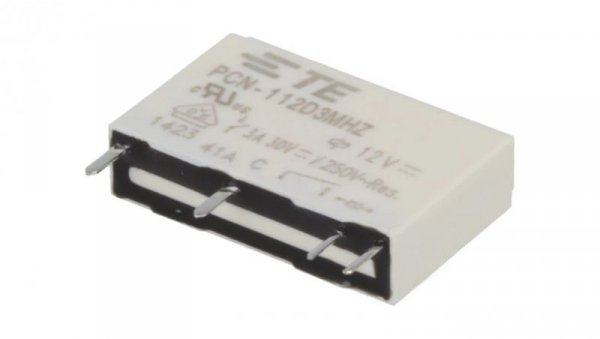 Przekaźnik elektromagnetyczny SPST-NO 12VDC 3A 30VDC 3-1461491-3