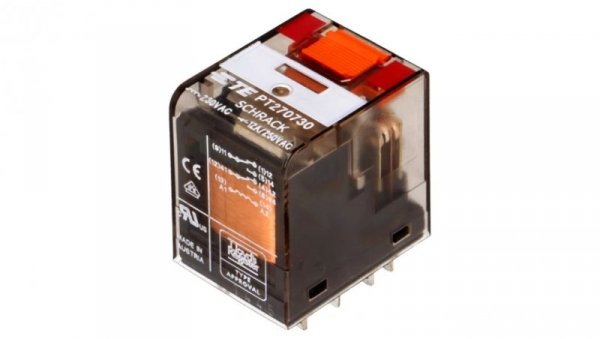 Przekaźnik elektromagnetyczny DPDT 230VAC 12A 250VAC 5-1419111-1