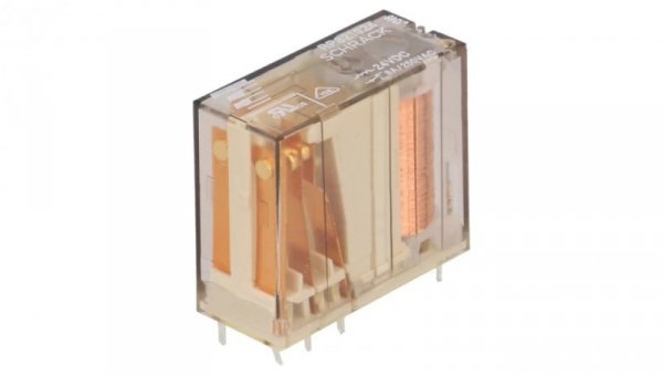 Przekaźnik elektromagnetyczny DPDT 24VDC 8A 250VAC 0-1393845-5