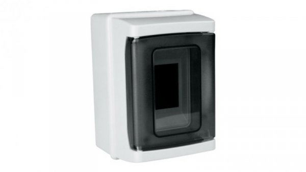 Rozdzielnica natynkowa HIGHT IP65 2 modułowa transparentne drzwi 940.02 M-L 4816