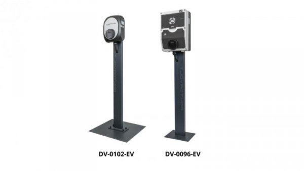 Wolnostojąca stacja ładowania samochodów elektrycznych Wallbox WARIANTY, Model: 1. WALLBOX stacja ładowania 11 kW typ 2 + słupek